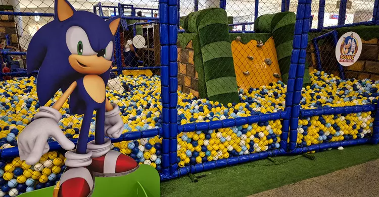 Parque do Sonic no NorteShopping
