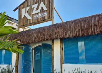 Fachada da KZA Festas no Méier