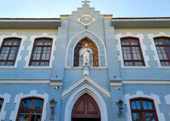 Fachada do colégio Imaculado Coração de Maria no Méier
