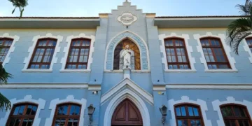 Fachada do colégio Imaculado Coração de Maria no Méier
