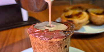 cookie shot da cafeteria Café com Bolo no Méier