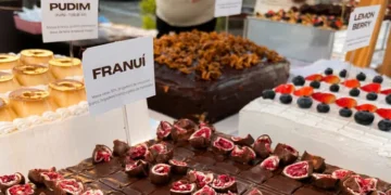 Tortas do Festival de fatias do NorteShopping no Rio de Janeiro