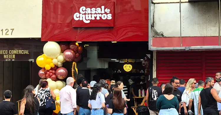 Loja Casal do Churros no Méier