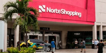 Fachada do NorteShopping no Rio de Janeiro